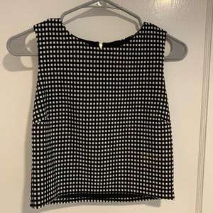 Aqua From Bloomingdales Crop Top